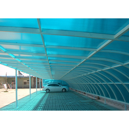 阳光板雨棚-山西益源顺阳光板价格-阳光板雨棚图片