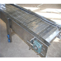 锦源工业塑料链板-不锈钢链板输送机型号-丹东不锈钢链板输送机