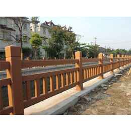 易商量装饰工程(图)-绿化水泥仿木栏杆-珠海水泥仿木栏杆