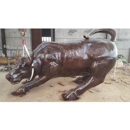 吉林华尔街铜牛-博雅雕塑厂-华尔街铜牛多少钱一个
