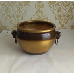 铜大缸铸造-恒盈雕铜大缸塑-淮北铜大缸