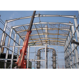钢结构雨棚-安阳钢结构-金宏钢构工程*设计