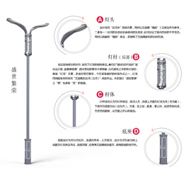 多功能灯杆 智慧城市 道路照明亮化工程合作