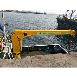 元昇机电股份-新疆液压2吨船吊-3吨船载吊机