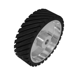 砂带机橡胶轮子-益邵五金自有工厂(图)-砂带机橡胶轮子价格