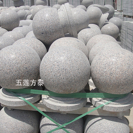 花岗岩隔离石墩价格-隔离石墩-石球直径40厘米价格(图)