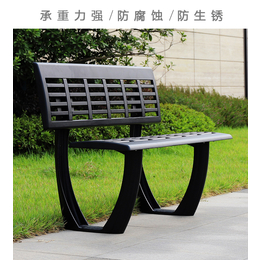 工厂*户外公园椅长椅铸铝靠背椅休闲椅室外休息小区座凳