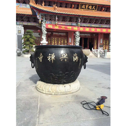 寺院铜缸批发-鑫鹏铜雕(在线咨询)-重庆寺院铜缸