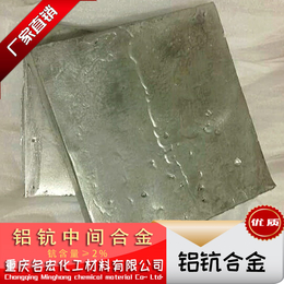 重庆铝钪中间合金生产厂家