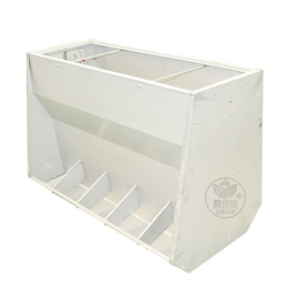 鑫佰加畜牧设备(多图)-不锈钢猪食槽容量大-合肥不锈钢猪食槽