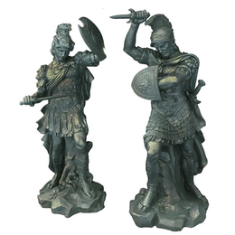 汇丰铜雕-西方铜雕塑-欧式圣女西风铜雕塑
