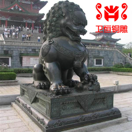 来图定做(图)-铜狮子厂家-宿州铜狮子