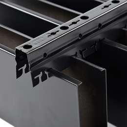 凯诗迪品牌 工厂供应 黑色铝方通天花吊顶 彩色铝方通定制