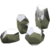 水池鹅卵石不锈钢景观雕塑抽象石头造型金属摆件手工锻造缩略图3