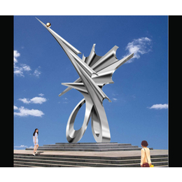 济南京文雕塑支持定制-园林不锈钢雕塑定制-南昌不锈钢雕塑定制