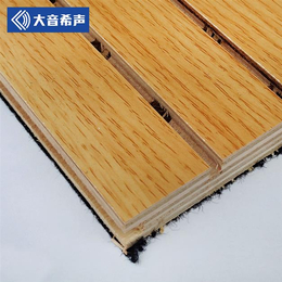 广州现货槽木吸音板价格 木质隔音板