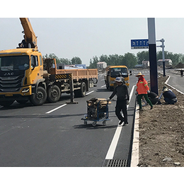 合肥昌顺公司-安徽道路标线-厂区道路标线施工