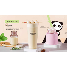 熊猫森林奶茶营销自带魔力吸引顾客