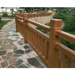 仿木栏杆-东梁景观工程-混凝土仿木栏杆