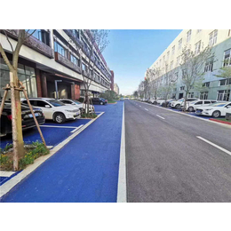 弘康环氧地坪漆生产商-新余彩色防滑路面-彩色沥青防滑路面
