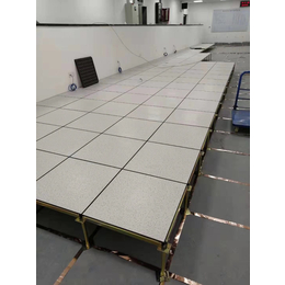 安顺美露全钢防静电地板 HPL贴面的无边钢制活动地板