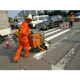 文山厂区道路划线工程-文山厂区道路划线-梦飞装饰