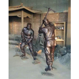 青海运动主题人物雕塑定制-博轩铜雕塑