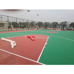 郑州室外篮球场-【河南奥新体育】-郑州室外篮球场施工