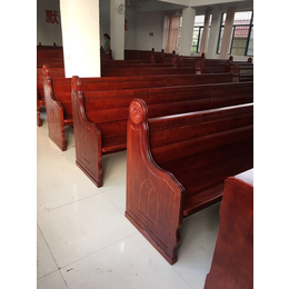 河北教会实木长椅-丽明家具【技术丰富】-教会实木长椅供应