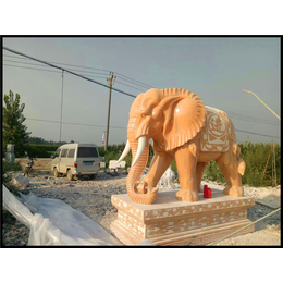 旺通雕塑生产厂家(多图)-曲阳招财风水大象价格