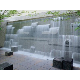 水幕墙设计-太原水幕墙-鸿艺假山喷泉施工