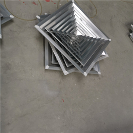 单层铝合金风口-莱森材质保障-单层铝合金风口定制