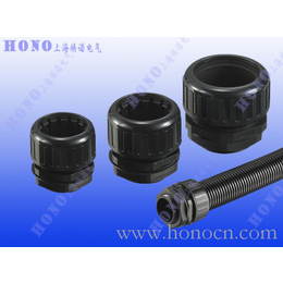 上海焕诺电气HONO尼龙拧紧式软管直接头 防水型塑料软管接头
