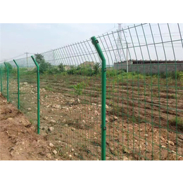 张掖护栏网-超兴铁丝防护网-绿色圈地护栏网