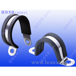 HONO尼龙波纹软管管夹 塑料软管管夹 波纹软管R型管夹