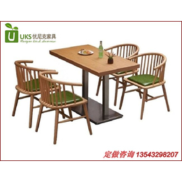 2020大型餐厅桌椅茶餐厅桌椅量身定制批发厂家质保3年