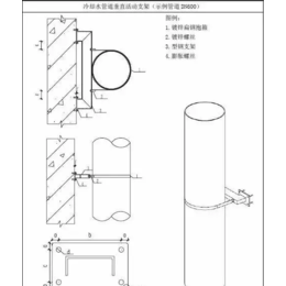 北京市风管支吊架-华能管道(在线咨询)-金属风管支吊架规范