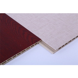 池州竹木纤维集成墙板-生态木长城板包覆-竹木纤维集成墙板安装