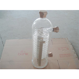 山东玻美玻璃厂(图)-盘管玻璃冷凝器销售-安徽盘管玻璃冷凝器