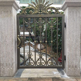 别墅围墙护栏乌海市庭院欧式大门非标门