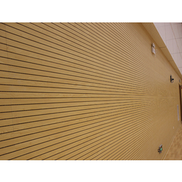 天津条形吸音板报价 槽木环保吸音板