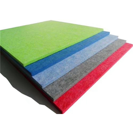 聚酯纤维吸音板和条木吸音板 聚酯纤维棉毡报价 阻燃