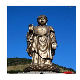 武威铜佛像-厂家推荐-纯铜手工制作彩绘铜佛像