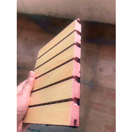 木质吸音板如何安装 穿孔吸音板的规格 木质槽孔吸音板