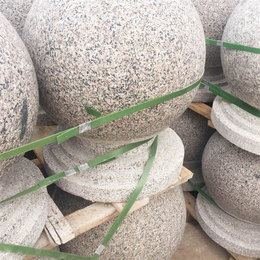 花岗岩圆球图片与样式-花岗岩圆球-天然石材圆球报价